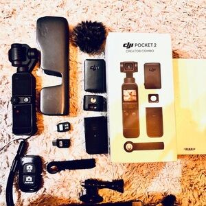 DJI Pocket 2 Creator Set with Black and White Accessories